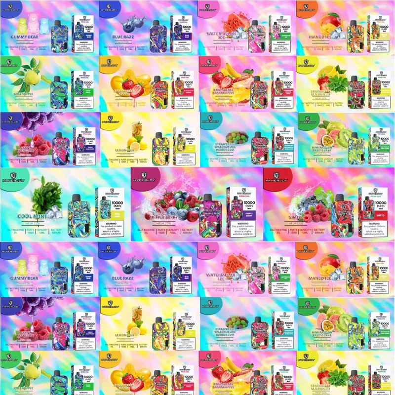 Available Flavors Hyperjoy 10000 in Dubai!