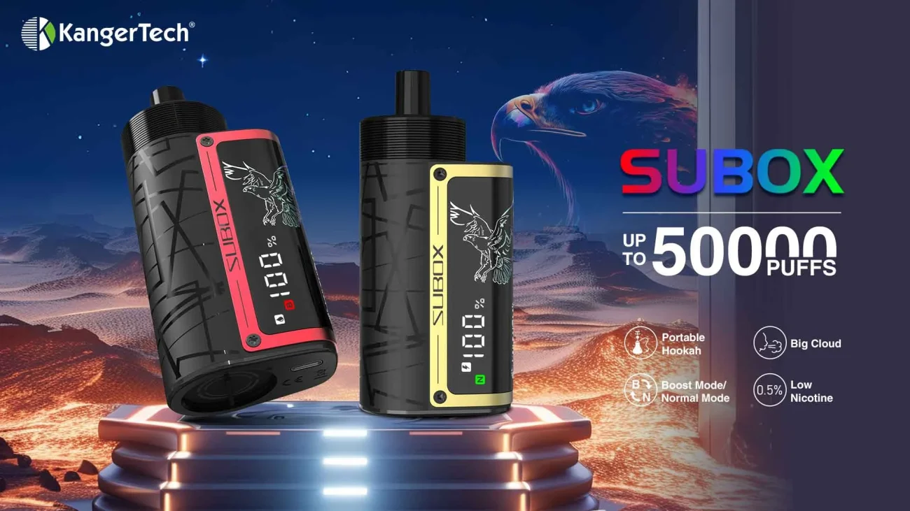 Kanger Subox 50000 Puffs Type-C port
