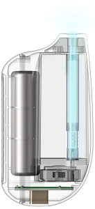 Internal Cross Section View Flonq Max 8k Puffs Vape