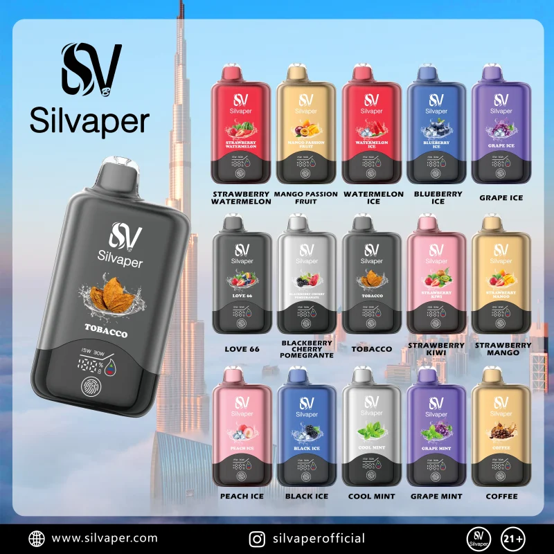SILVAPER 15k disposable vape flavors