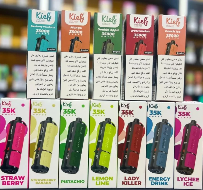 Kief King 35000 Puffs vape Collection in Dubai