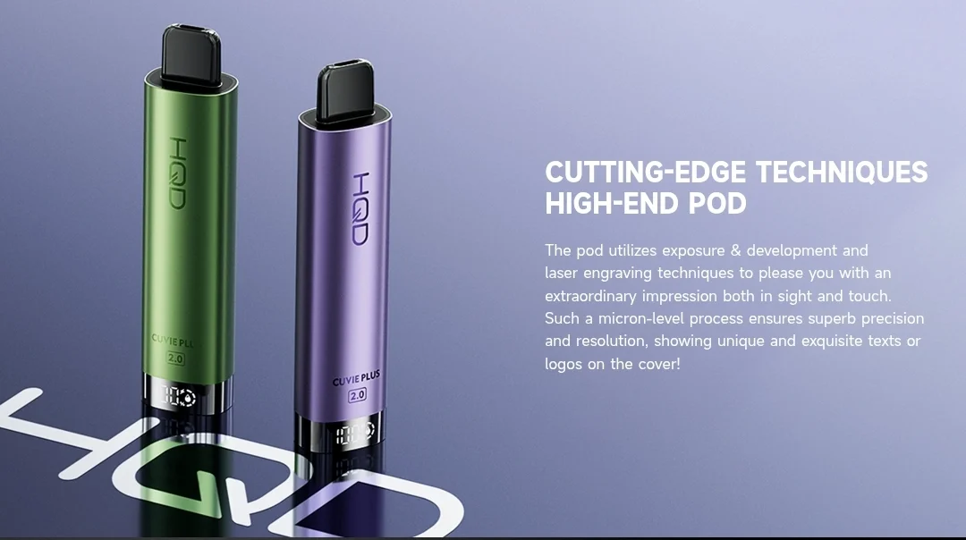 HQD CUVIE Plus 2.0 9000 Puffs top quality Disposable vaping device