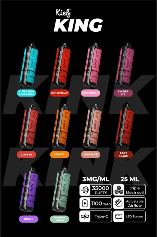 Kief king 35k Technical Specs