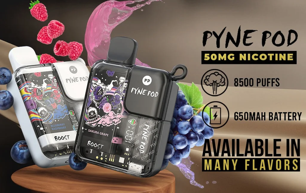 Special Features PYNE POD Boost 8500 Puffs
