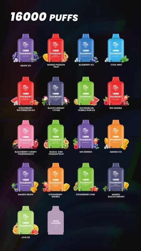 TUGBOAT Super 16k Flavors Picture