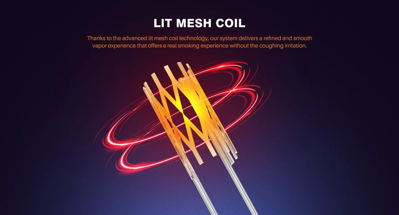 OLIT Shishalit 30000 LT Mesh Coil Technology
