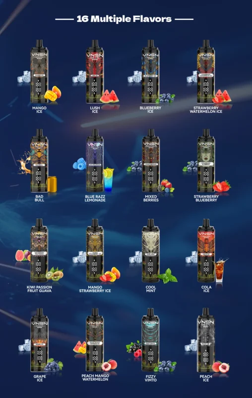 VNSN Quake Ultra 30k flavors