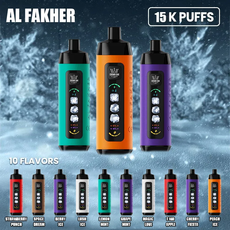 Flavors Available AL Fakher Ice Adjustable15000
