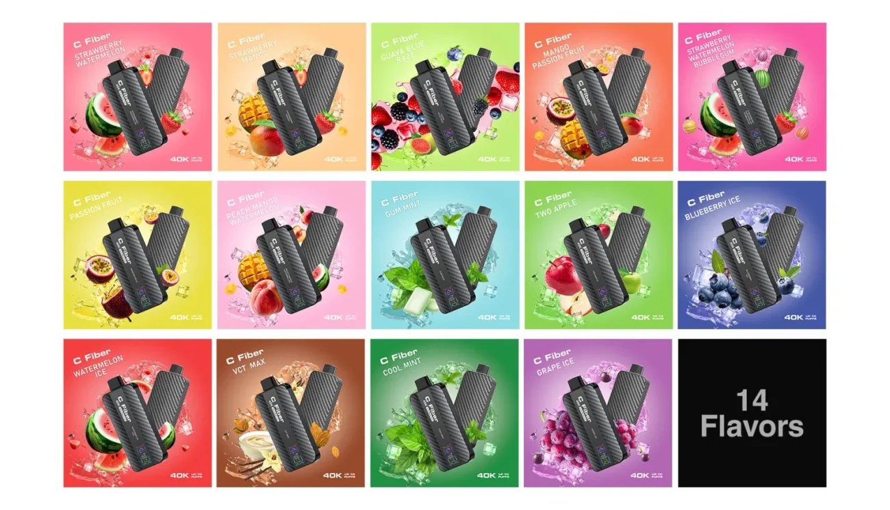 VEIIK 40000 Puffs Flavors 