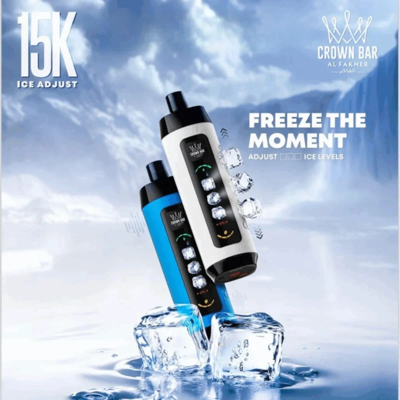 AL Fakher Ice Adjustable 15000 Puffs 3D View