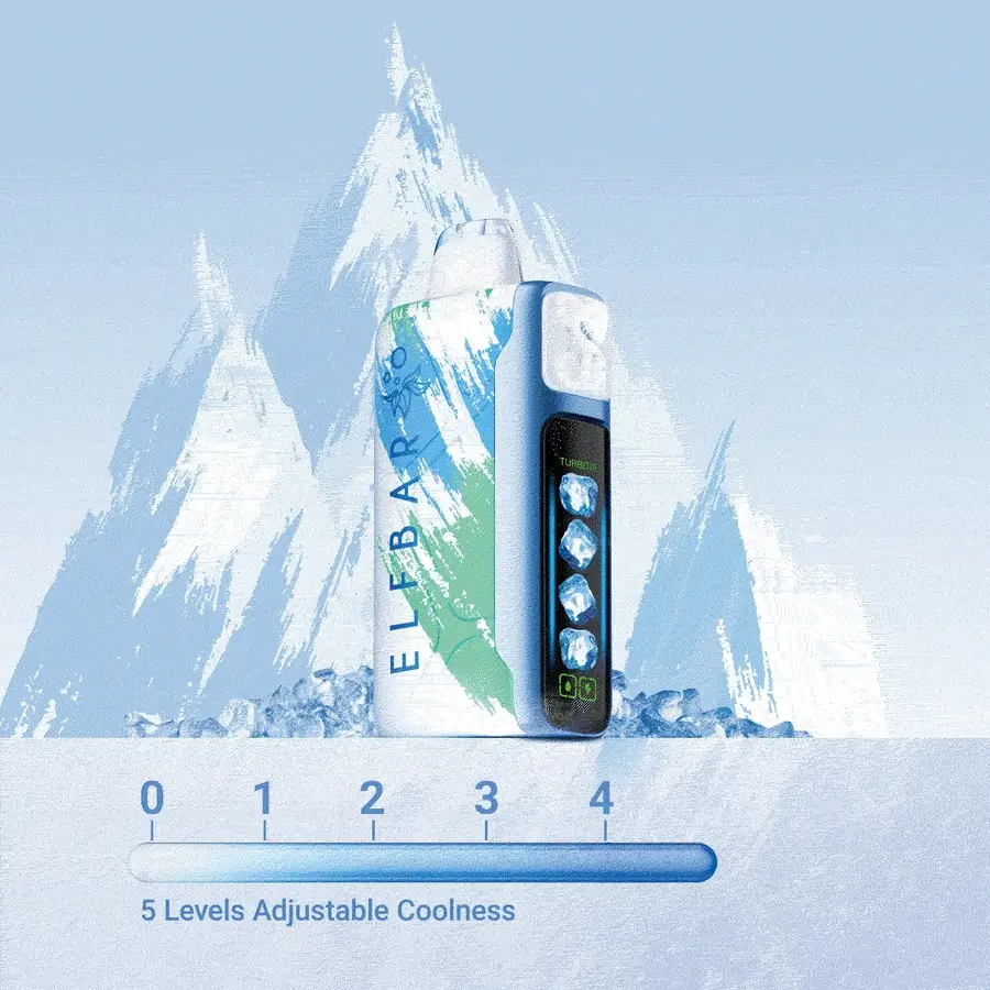 ELFBAR Ice King Pro 40k 5-Level Ice Control