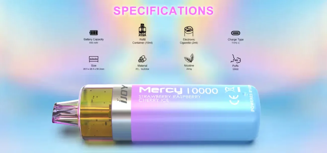 Specs IJOY 10000 Puffs