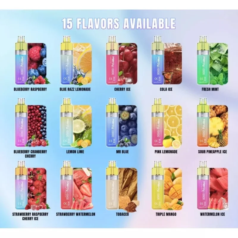 IJOY 10000 Puffs Flavor List