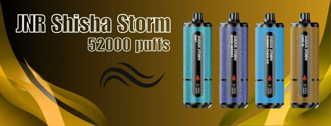 JNR Shisha Storm 52000 Product Description 