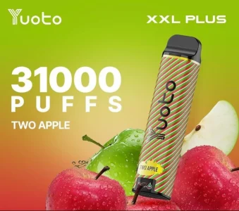 YUOTO 31000 Puffs Two Apple