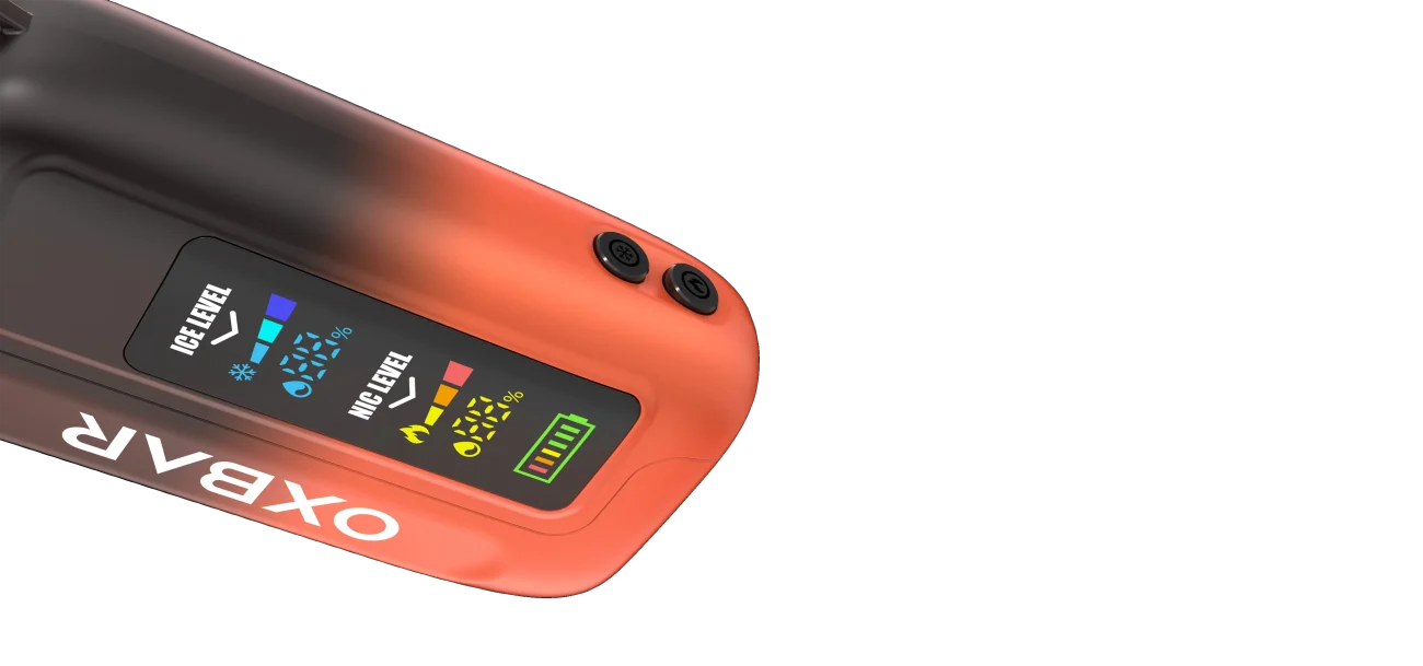 OXBAR 35000 Ice and Nicotine Control Button