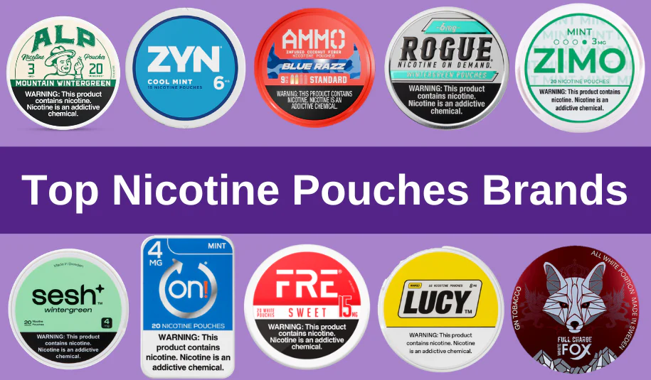Top Brand Collection for Nicotine Pouches in Dubai