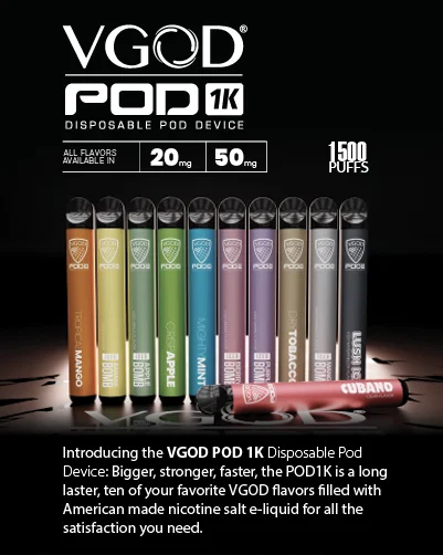 VGOD Pod 1K all the smart Features