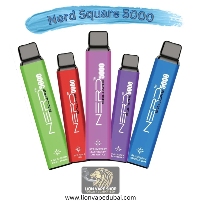 Nerd Square 5000 Puffs All Flavors in Dubai UAE