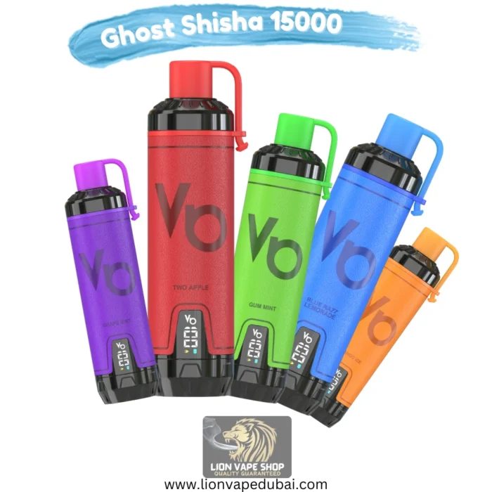 Vape Bar Ghost Shisha 15000 Puffs All Flavors in Dubai UAE