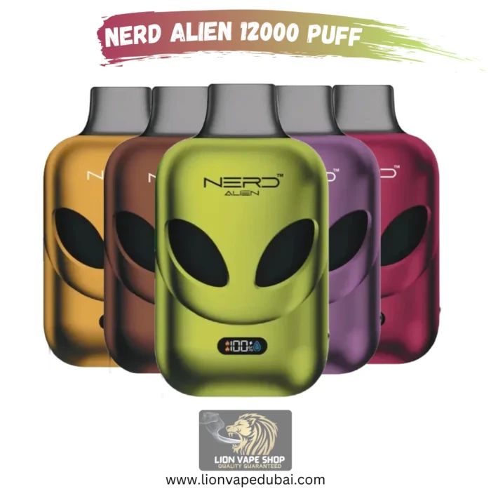 nerd alien 12000 puffs all flavors in Dubai, UAE