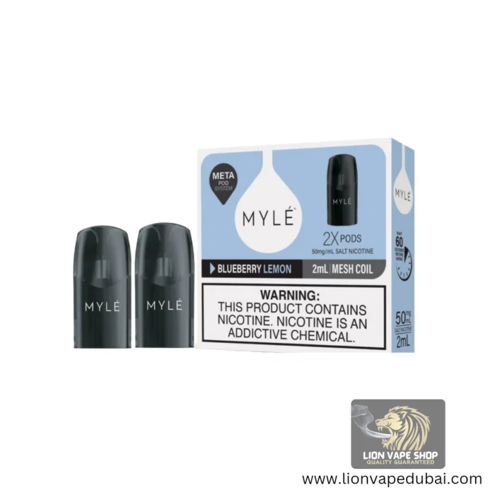 Myle V5 Meta Pods Blueberry Lemon