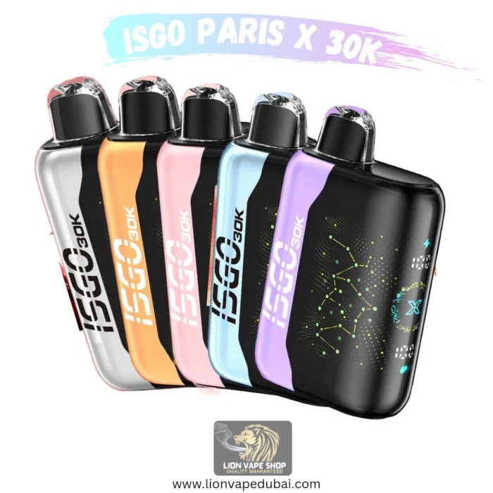 ISGO Bar Paris X 30000 Puffs Disposable Vape in Dubai UAE