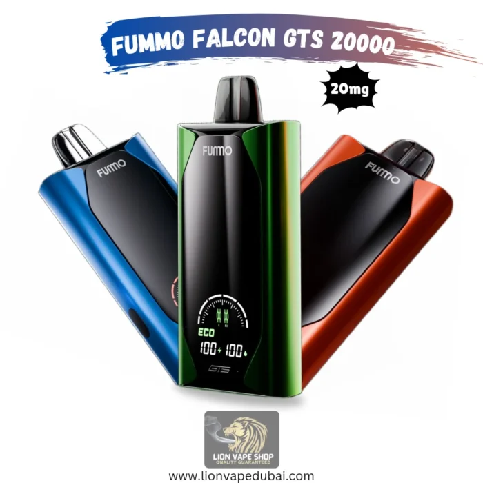 FUMMO Falcon 20000 Puffs 20mg Disposable Vape in Dubai