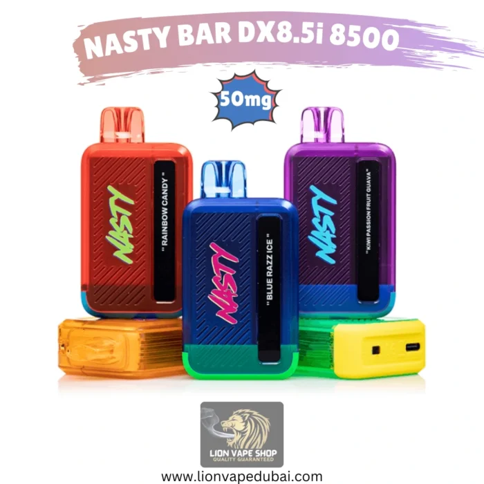 Nasty Bar DX8.5i 8500 Puffs 50mg Disposable Vapes Dubai, UAE