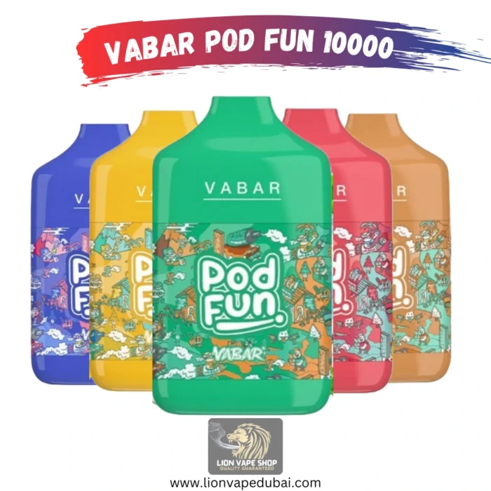 VABAR Pod Fun 10000 Puffs Disposable Vape in Dubai