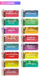 Flavors of ELFBAR Ice King 30000 Puffs in Dubai