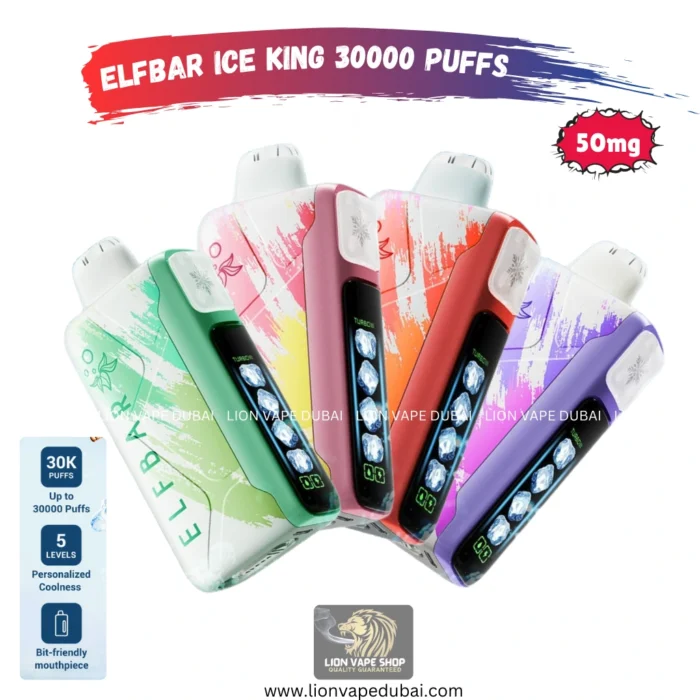 ELFBAR Ice king Ice Adjustable Disposable Vape in Dubai