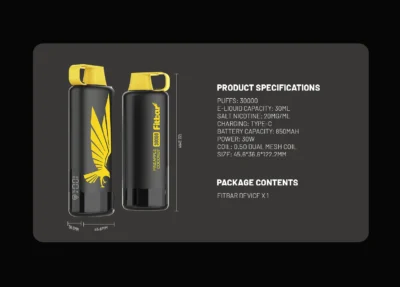 FITBAR Shisha 30k Parameter