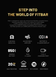 FITBAR 30k specification