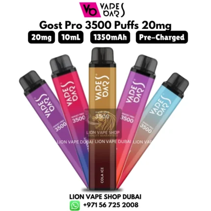 Vapes Bars 3500 Puffs 20mg Ghost Pro Disposable in Dubai