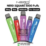 Nerd Square 5000 Puffs All Flavors in Dubai UAE