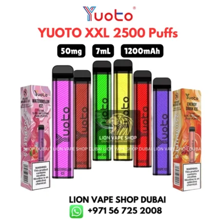YUOTO XXL 25000 Puffs Disposable in Dubai