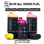 BLVK Bar 20000 Puffs in Dubai, UAE