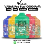 VABAR Pod Fun 10000 Puffs Disposable Vape in Dubai