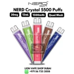 NERD Crystal 5500 Puffs in Dubai
