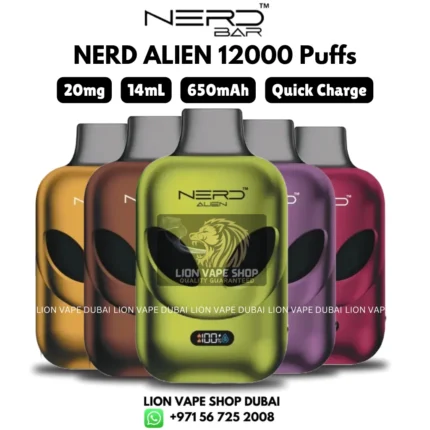nerd alien 12000 puffs