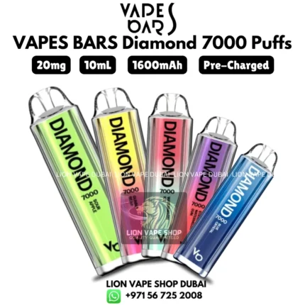 Vapes Bars Diamond 7000 Puffs in Dubai