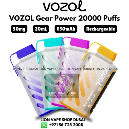 Vozol Gear Power 20000 Puffs in Dubai