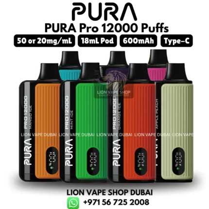 PURA Pro 12000 Puffs in Dubai
