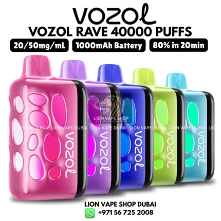 VOZOL Rave 40000 Puffs in Dubai