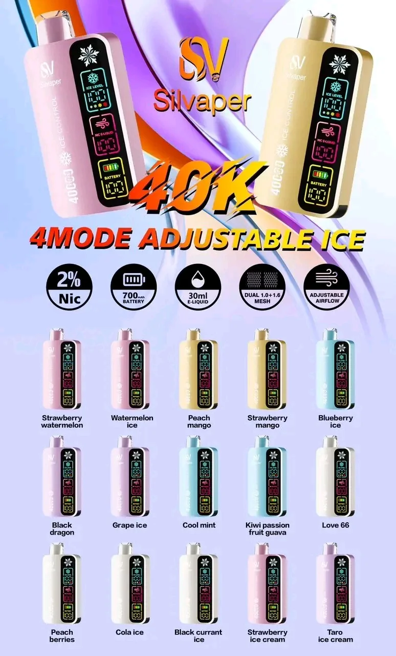 Flavors SILVAPER 40000 Puffs