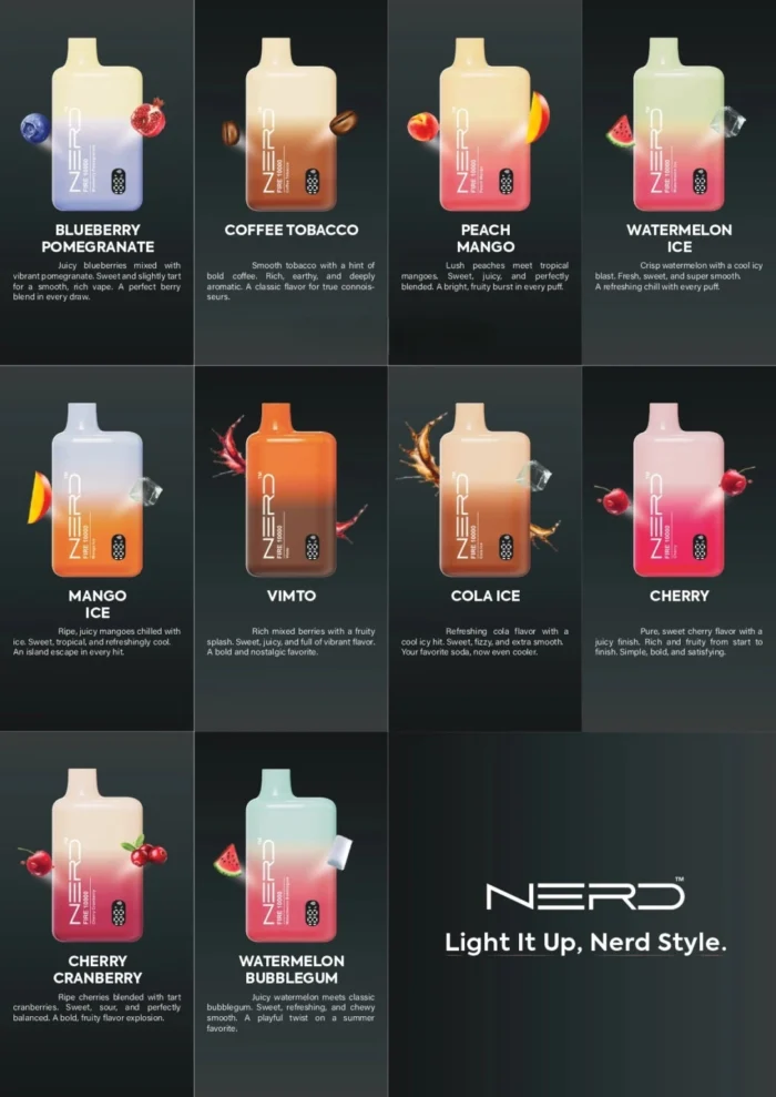 Flavors Page-2 Nerd Fire 10k Puffs