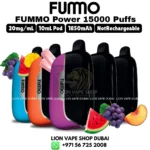 FUMMO Power 15000 Puffs 2% Nicotine Vape in Dubai UAE