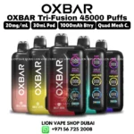 OXBAR Tri Fusion 45000 Puffs 20mg/mL Nicotine in Dubai UAE