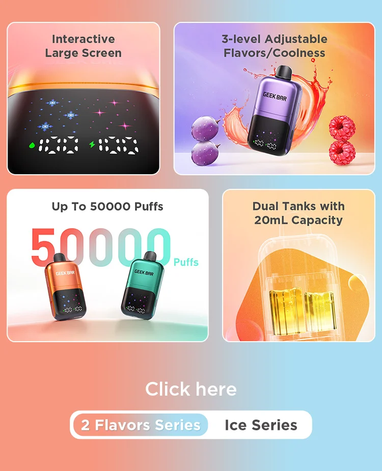 Specifications Geek Bar 50k
